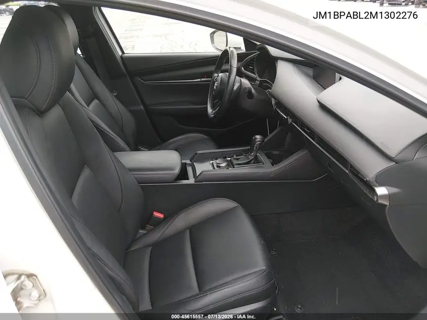 2021 Mazda Mazda3 Select VIN: JM1BPABL2M1302276 Lot: 45615557