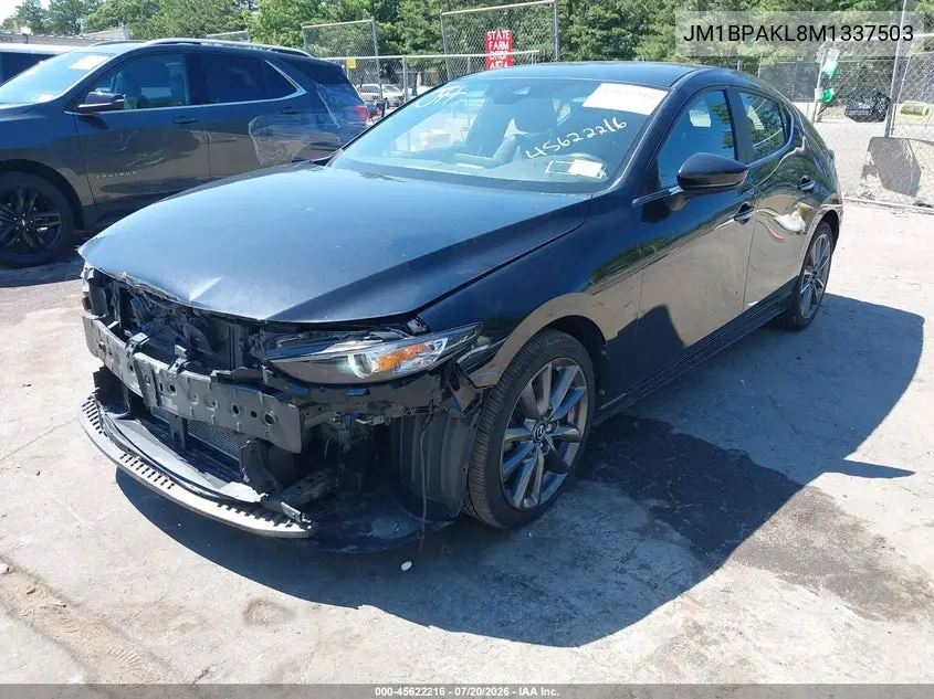 2021 Mazda Mazda3 Select VIN: JM1BPAKL8M1337503 Lot: 45622216