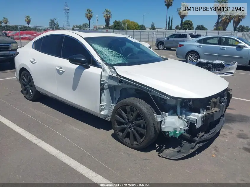 2021 Mazda Mazda3 2.5 Turbo Premium Plus VIN: JM1BPBEY8M1312940 Lot: 45638161