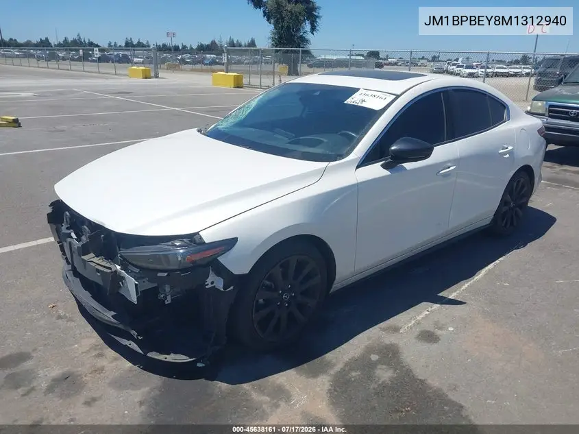 2021 Mazda Mazda3 2.5 Turbo Premium Plus VIN: JM1BPBEY8M1312940 Lot: 45638161