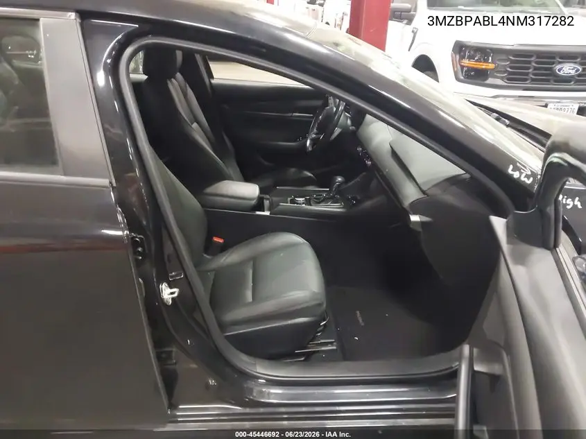 2022 Mazda Mazda3 Select VIN: 3MZBPABL4NM317282 Lot: 45446692