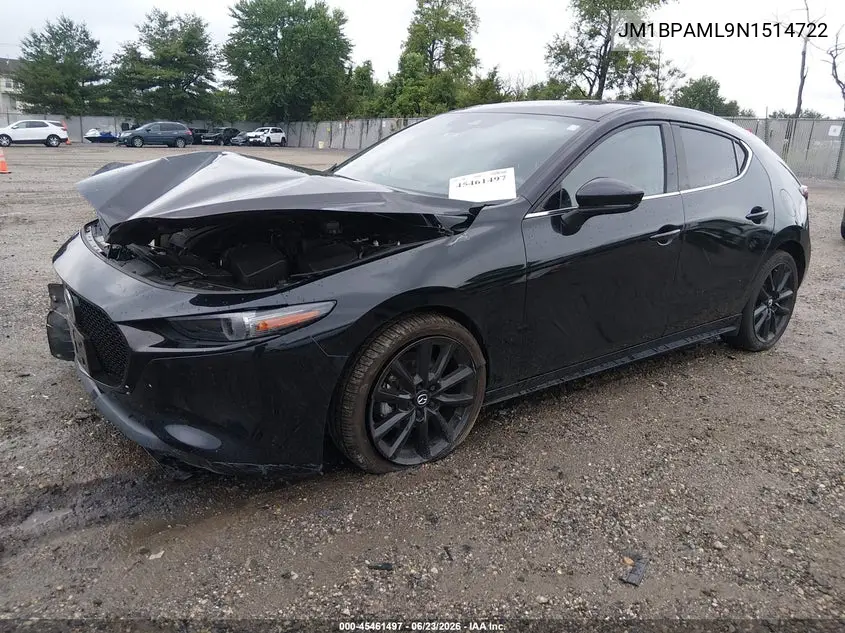 2022 Mazda Mazda3 Premium VIN: JM1BPAML9N1514722 Lot: 45461497
