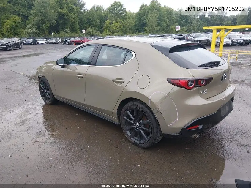 2024 Mazda Mazda3 2.5 Carbon Turbo VIN: JM1BPBYY5R1705202 Lot: 45657830