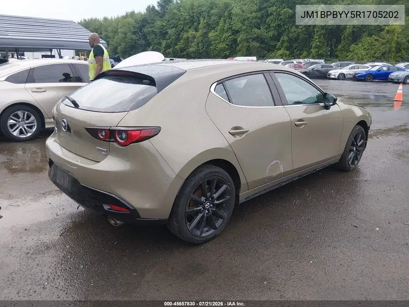 2024 Mazda Mazda3 2.5 Carbon Turbo VIN: JM1BPBYY5R1705202 Lot: 45657830