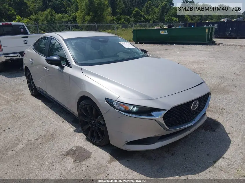 2024 Mazda Mazda3 2.5 S Select Sport VIN: 3MZBPABM9RM401726 Lot: 45664568