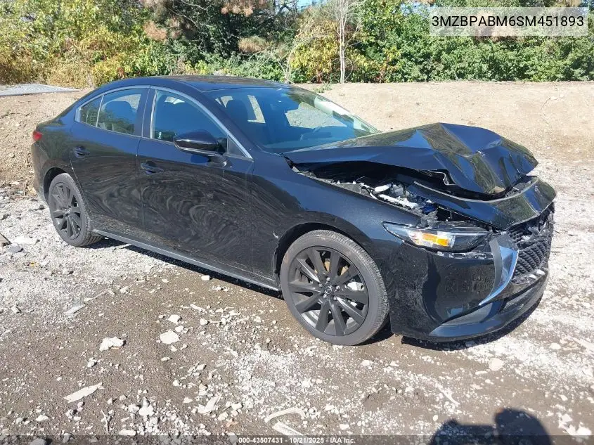 3MZBPABM6SM451893 2025 Mazda Mazda3 2.5 S Select Sport
