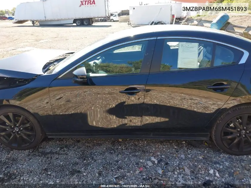 3MZBPABM6SM451893 2025 Mazda Mazda3 2.5 S Select Sport