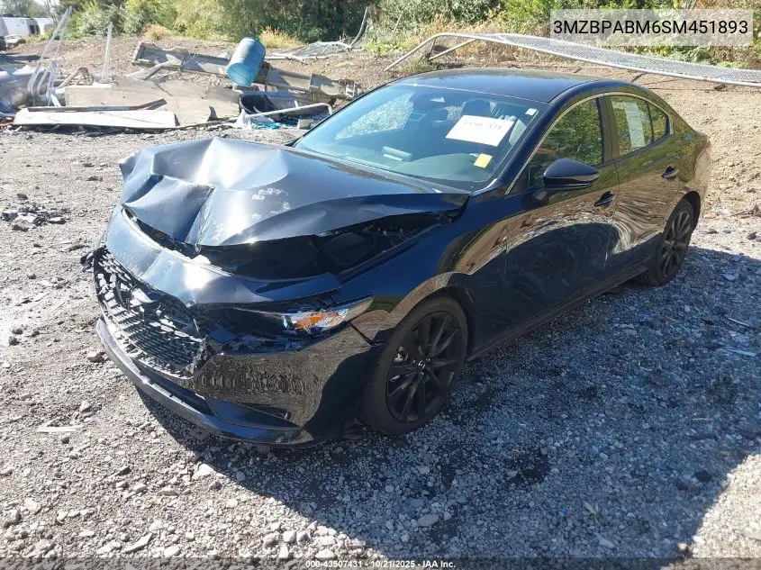 3MZBPABM6SM451893 2025 Mazda Mazda3 2.5 S Select Sport