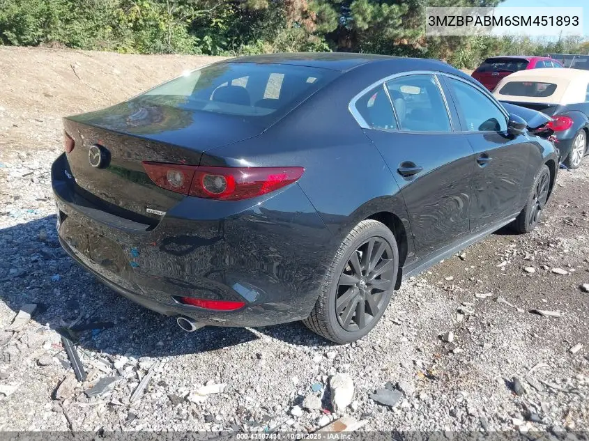 3MZBPABM6SM451893 2025 Mazda Mazda3 2.5 S Select Sport