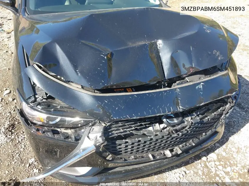 3MZBPABM6SM451893 2025 Mazda Mazda3 2.5 S Select Sport
