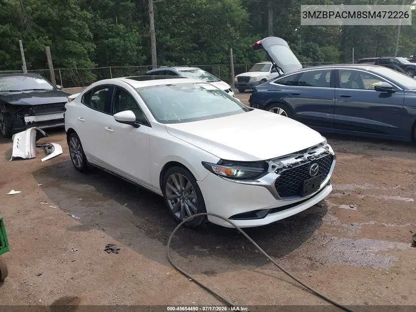 2025 Mazda Mazda3 2.5 S Preferred VIN: 3MZBPACM8SM472226 Lot: 45654490