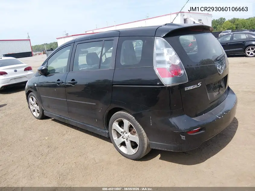 2006 Mazda Mazda5 Sport VIN: JM1CR293060106663 Lot: 45313587