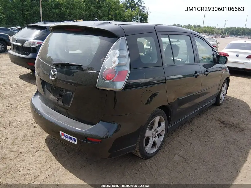 2006 Mazda Mazda5 Sport VIN: JM1CR293060106663 Lot: 45313587