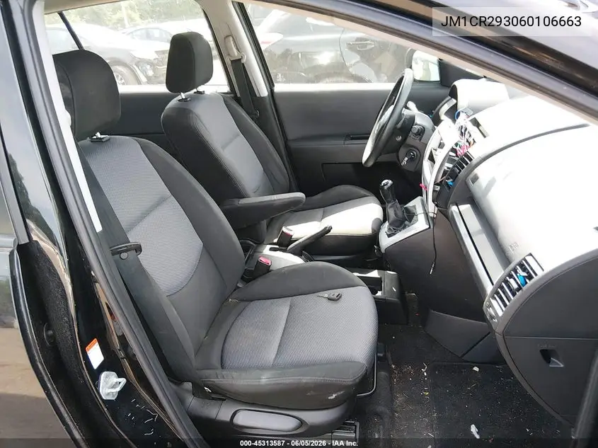 2006 Mazda Mazda5 Sport VIN: JM1CR293060106663 Lot: 45313587