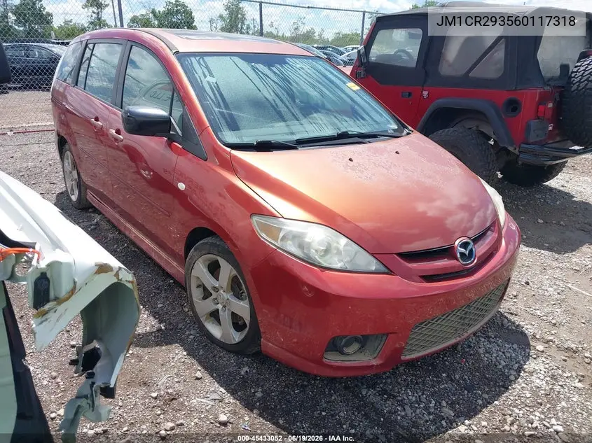 2006 Mazda Mazda5 Sport VIN: JM1CR293560117318 Lot: 45433052
