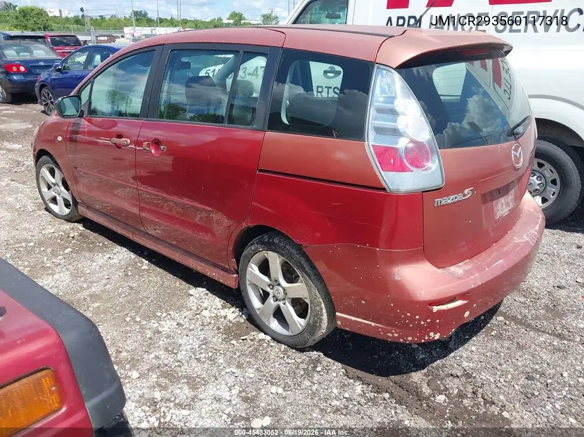 2006 Mazda Mazda5 Sport VIN: JM1CR293560117318 Lot: 45433052