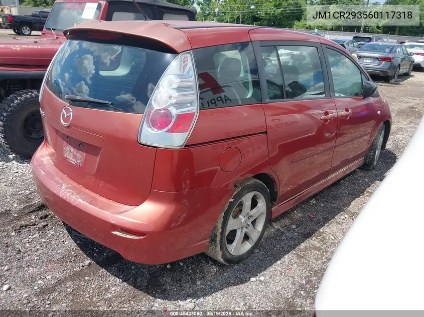 2006 Mazda Mazda5 Sport VIN: JM1CR293560117318 Lot: 45433052
