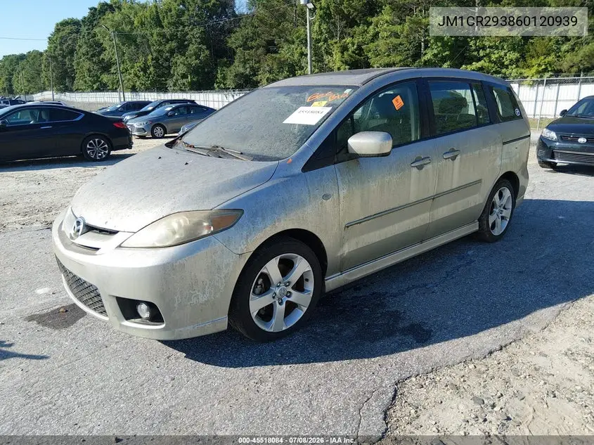 2006 Mazda Mazda5 Touring VIN: JM1CR293860120939 Lot: 45518084
