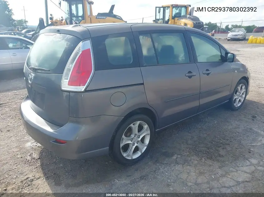 2008 Mazda Mazda5 Sport VIN: JM1CR293780302392 Lot: 45213050