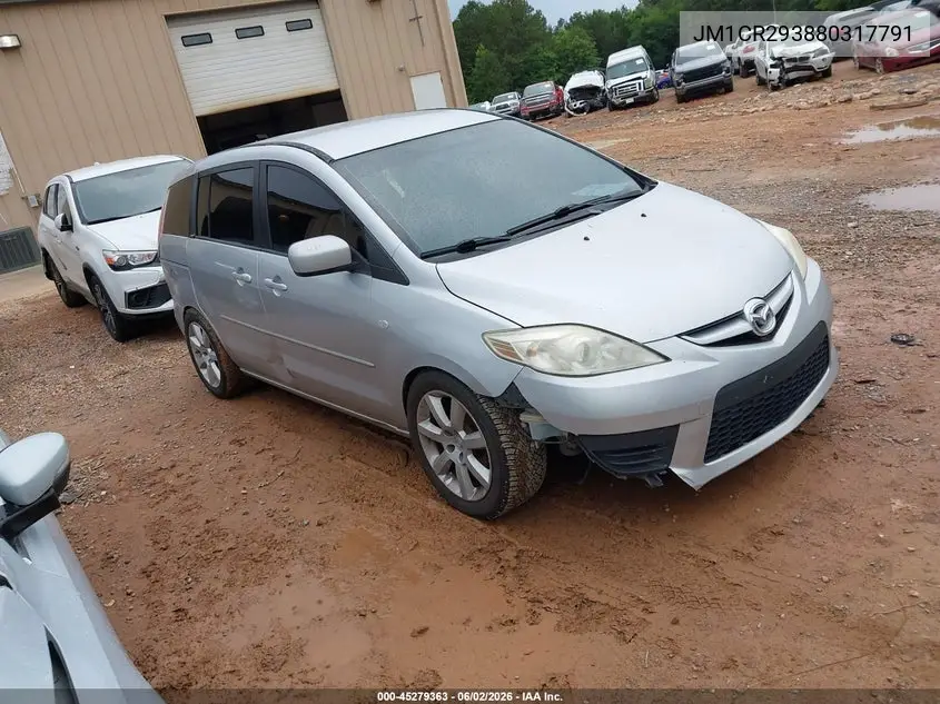 2008 Mazda Mazda5 Sport VIN: JM1CR293880317791 Lot: 45279363