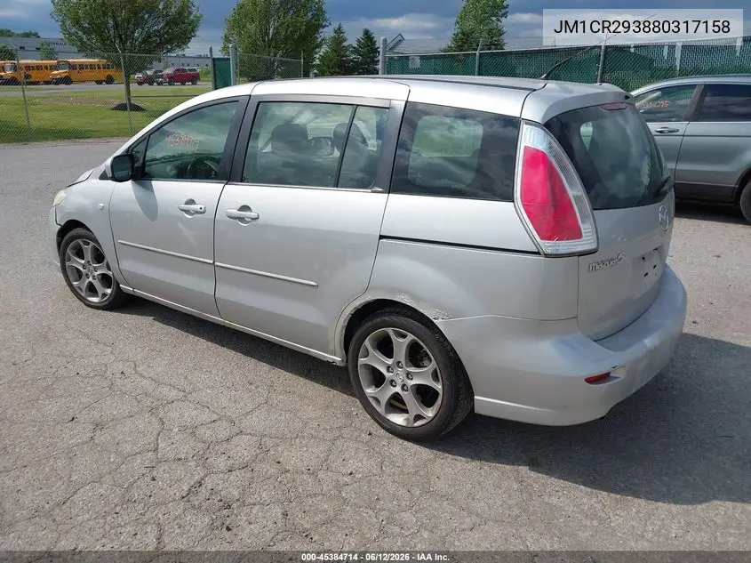 2008 Mazda Mazda5 Sport VIN: JM1CR293880317158 Lot: 45384714