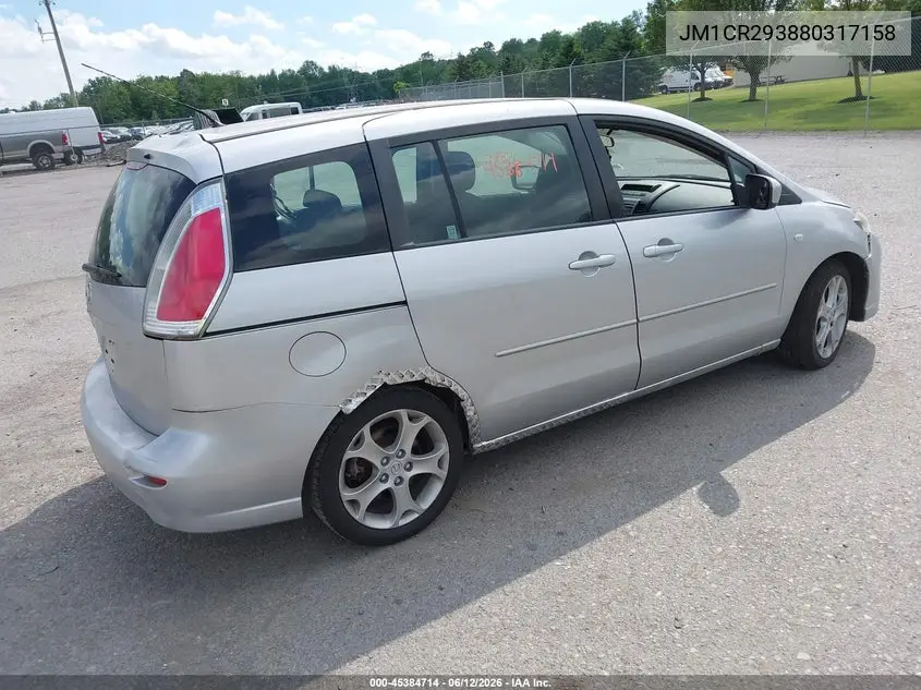 2008 Mazda Mazda5 Sport VIN: JM1CR293880317158 Lot: 45384714