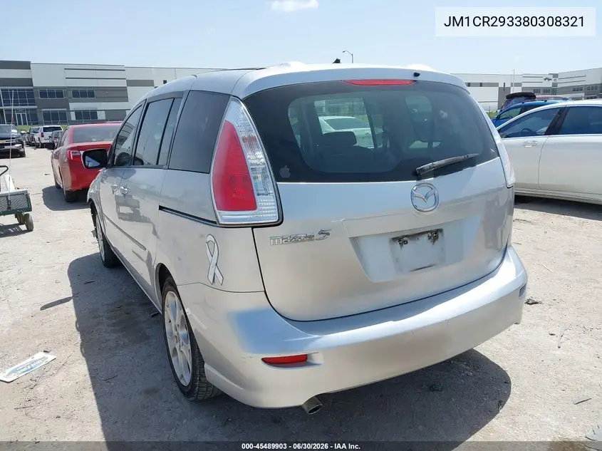2008 Mazda Mazda5 Sport VIN: JM1CR293380308321 Lot: 45489903