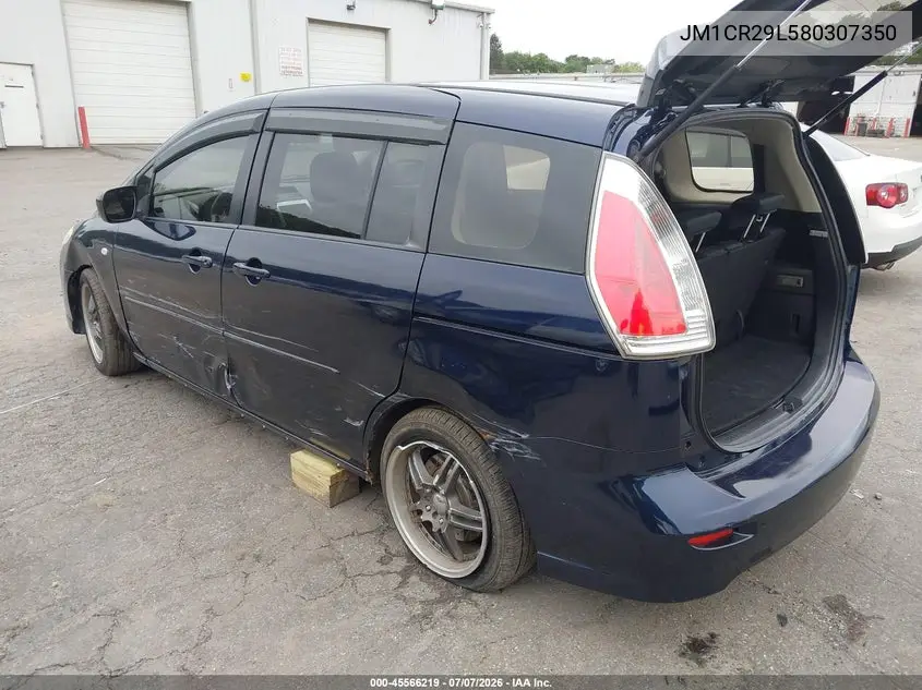 2008 Mazda Mazda5 Sport VIN: JM1CR29L580307350 Lot: 45566219