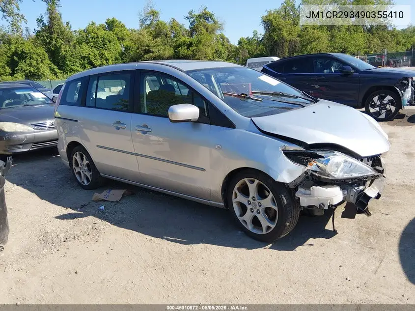 2009 Mazda Mazda5 Sport VIN: JM1CR293490355410 Lot: 45010872