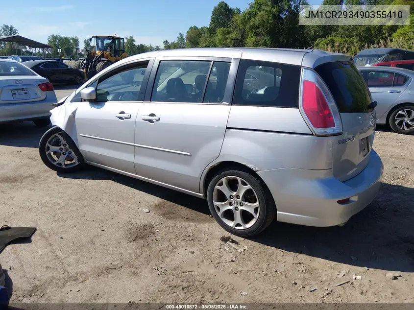 2009 Mazda Mazda5 Sport VIN: JM1CR293490355410 Lot: 45010872