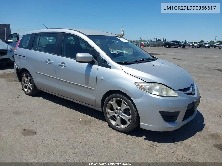 2009 Mazda Mazda5 Sport VIN: JM1CR29L990356617 Lot: 45134077