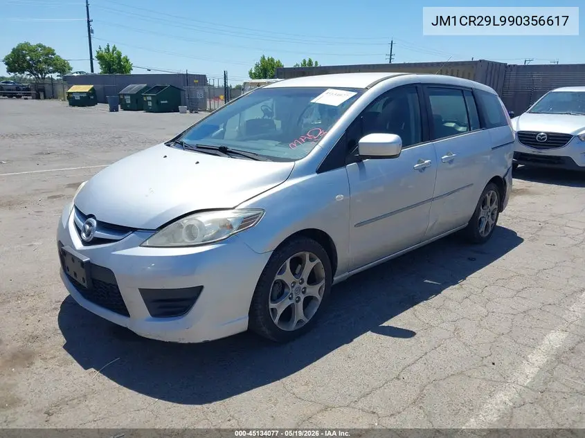 2009 Mazda Mazda5 Sport VIN: JM1CR29L990356617 Lot: 45134077