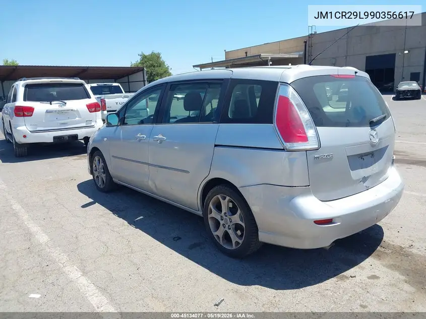 2009 Mazda Mazda5 Sport VIN: JM1CR29L990356617 Lot: 45134077