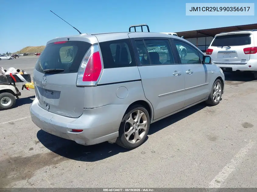 2009 Mazda Mazda5 Sport VIN: JM1CR29L990356617 Lot: 45134077