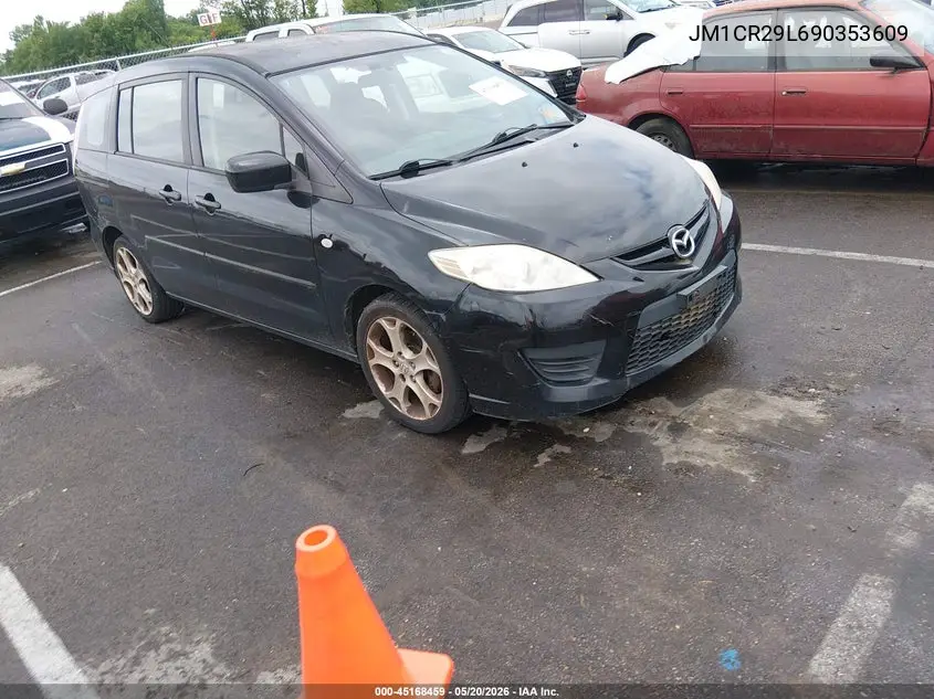 2009 Mazda Mazda5 Sport VIN: JM1CR29L690353609 Lot: 45168459