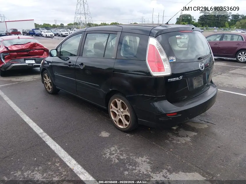2009 Mazda Mazda5 Sport VIN: JM1CR29L690353609 Lot: 45168459