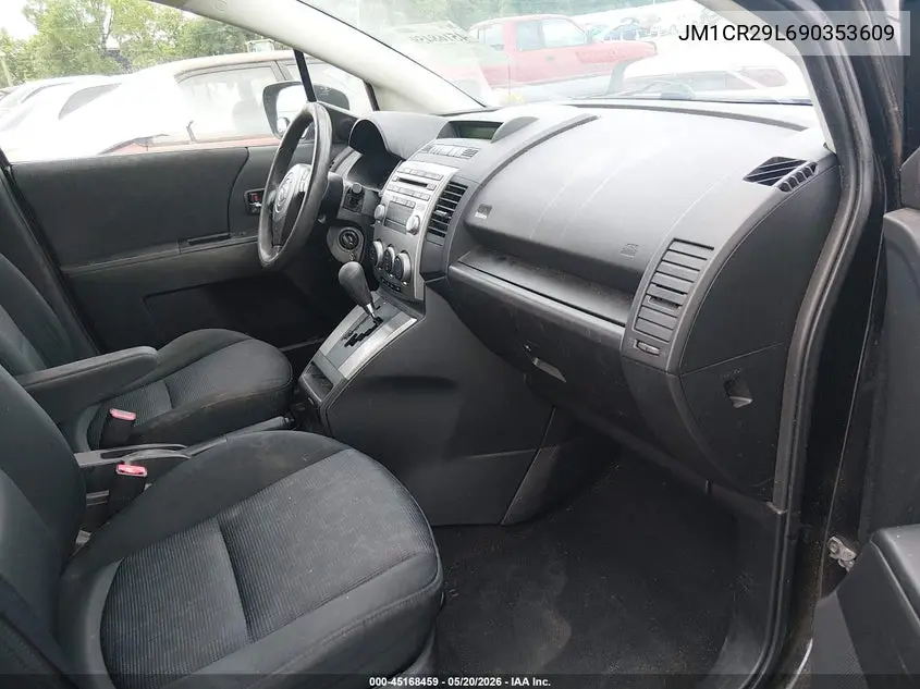 2009 Mazda Mazda5 Sport VIN: JM1CR29L690353609 Lot: 45168459