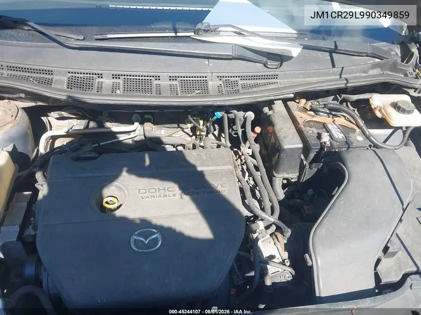2009 Mazda Mazda5 Grand Touring VIN: JM1CR29L990349859 Lot: 45244107
