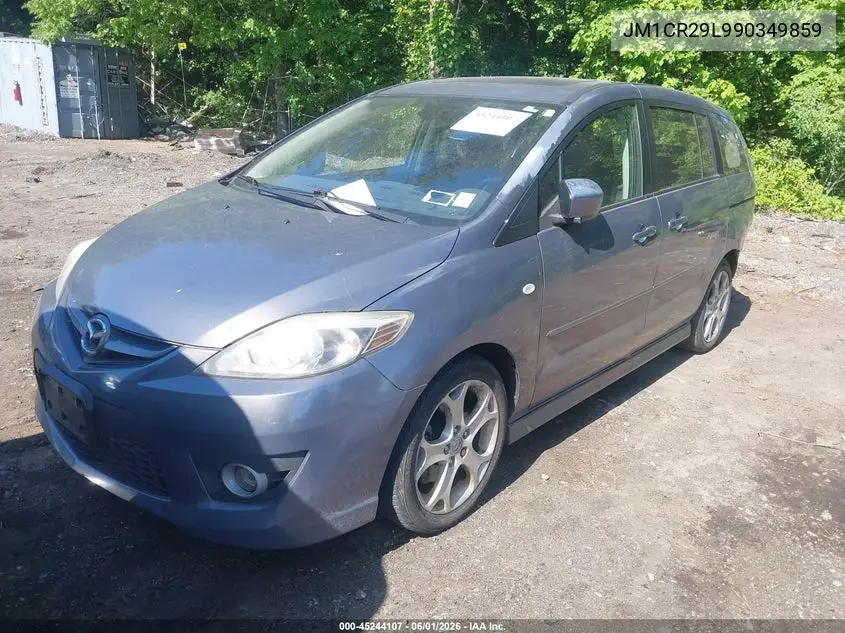 2009 Mazda Mazda5 Grand Touring VIN: JM1CR29L990349859 Lot: 45244107