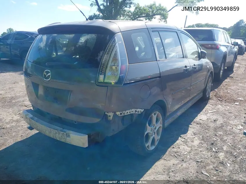 2009 Mazda Mazda5 Grand Touring VIN: JM1CR29L990349859 Lot: 45244107