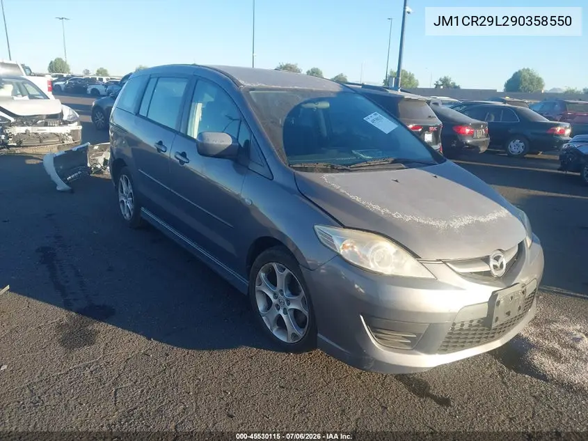 2009 Mazda Mazda5 Sport VIN: JM1CR29L290358550 Lot: 45530115