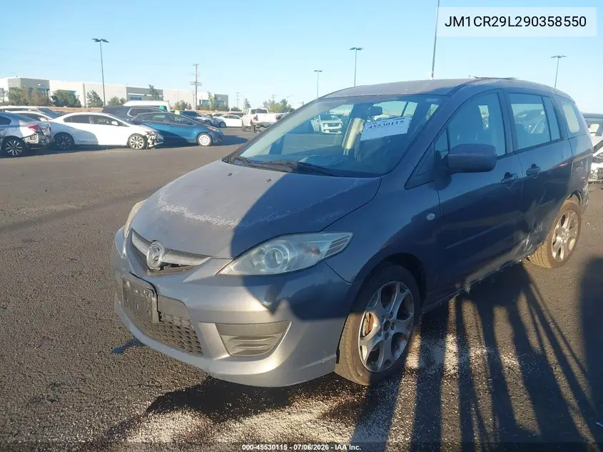 2009 Mazda Mazda5 Sport VIN: JM1CR29L290358550 Lot: 45530115