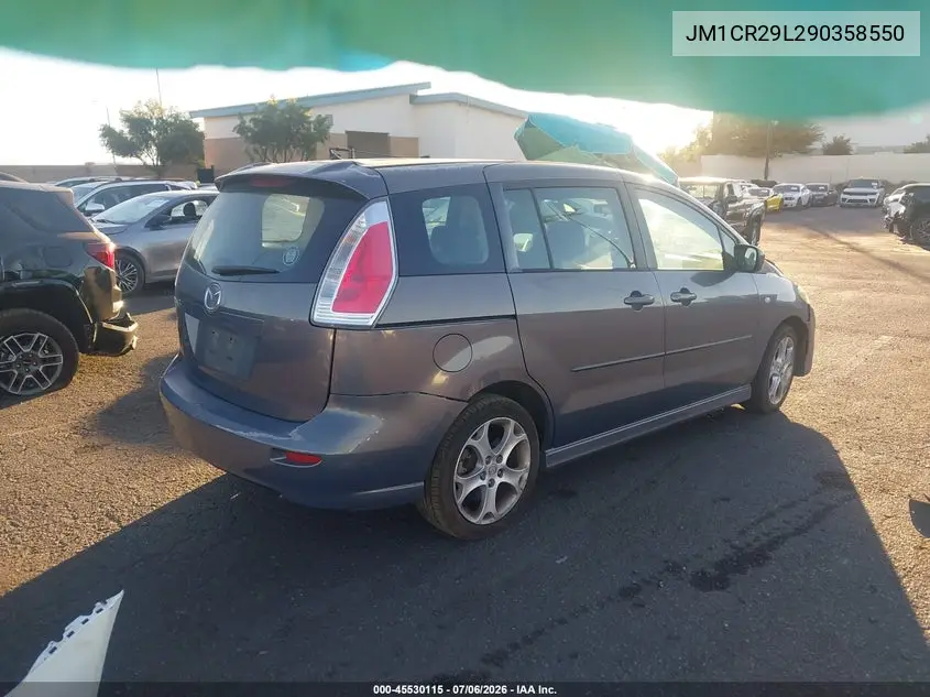 2009 Mazda Mazda5 Sport VIN: JM1CR29L290358550 Lot: 45530115