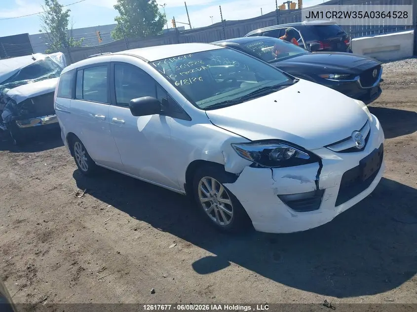 2010 Mazda 5 VIN: JM1CR2W35A0364528 Lot: 12617677
