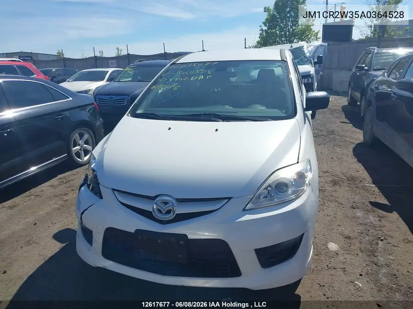 2010 Mazda 5 VIN: JM1CR2W35A0364528 Lot: 12617677