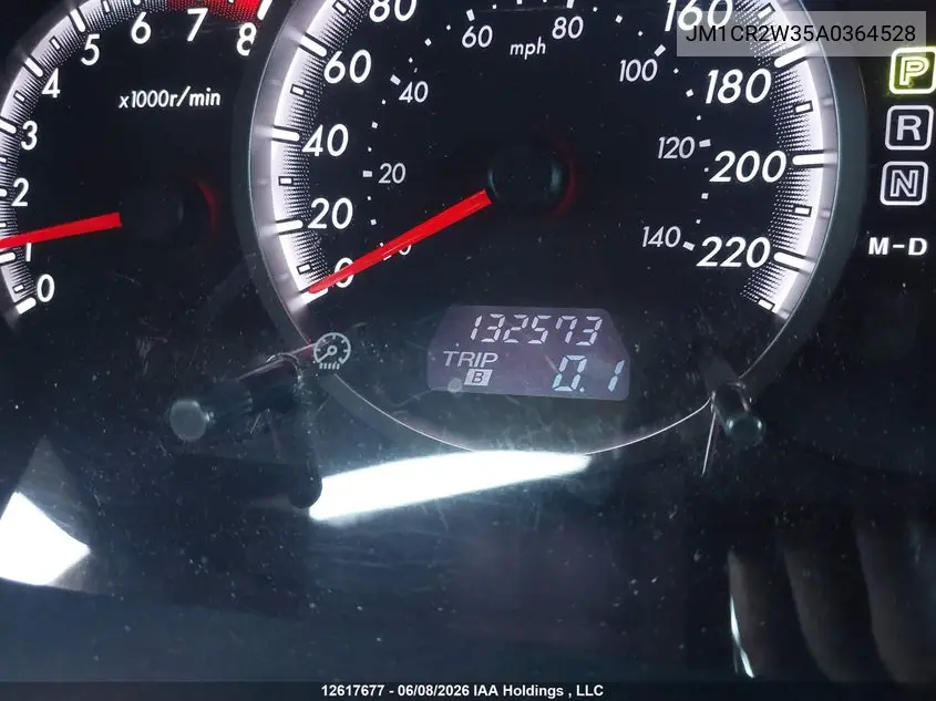 2010 Mazda 5 VIN: JM1CR2W35A0364528 Lot: 12617677