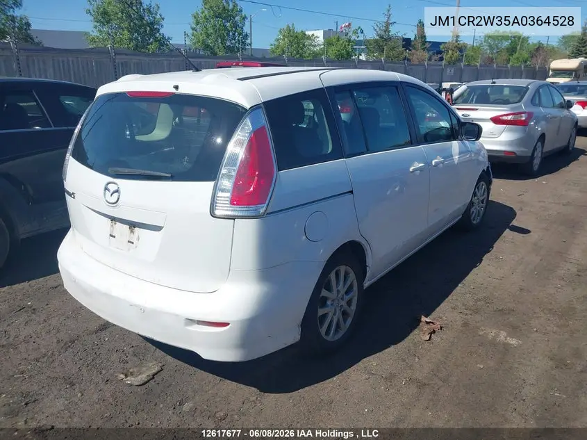2010 Mazda 5 VIN: JM1CR2W35A0364528 Lot: 12617677