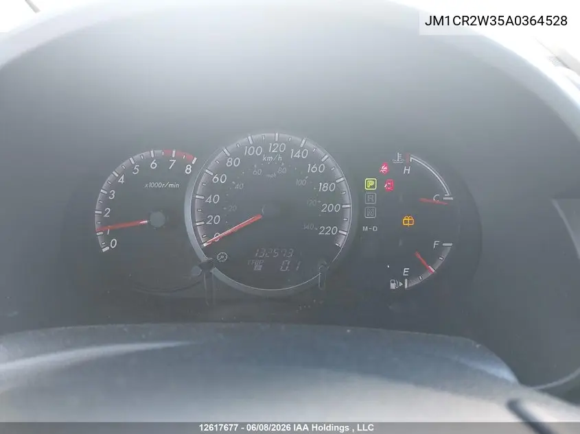 2010 Mazda 5 VIN: JM1CR2W35A0364528 Lot: 12617677