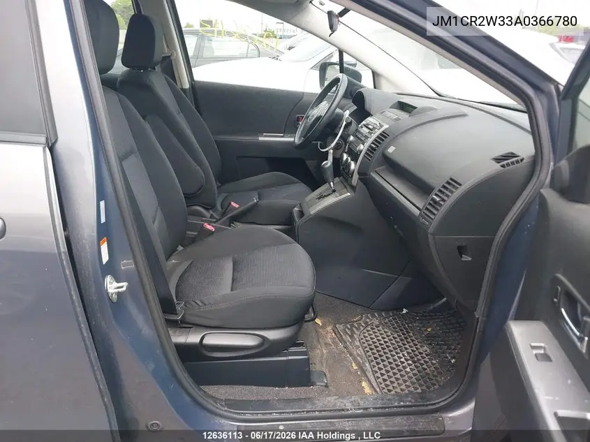 2010 Mazda Mazda5 Gs/Gt VIN: JM1CR2W33A0366780 Lot: 12636113