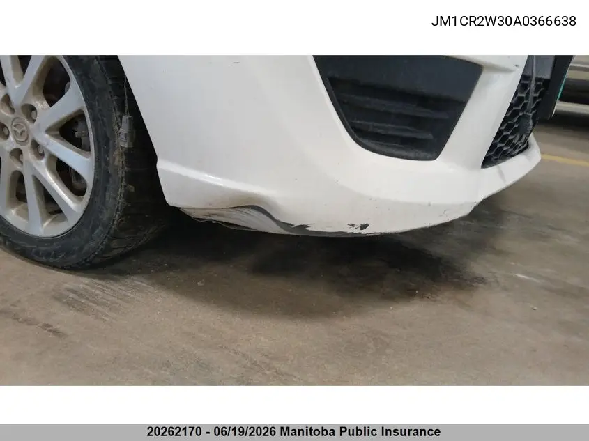 2010 Mazda 5 Mazda Gs VIN: JM1CR2W30A0366638 Lot: 20262170